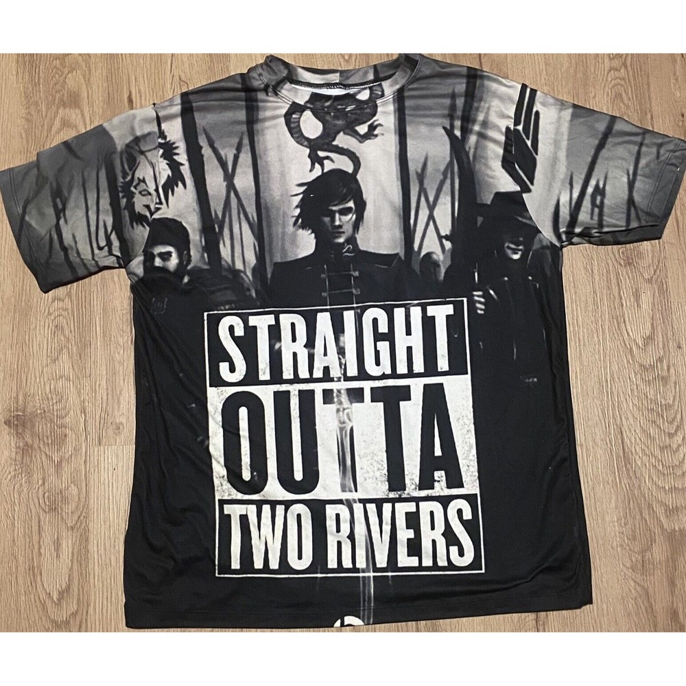 Two Rivers Size XL Double Siding Short Sleeve T Shirt